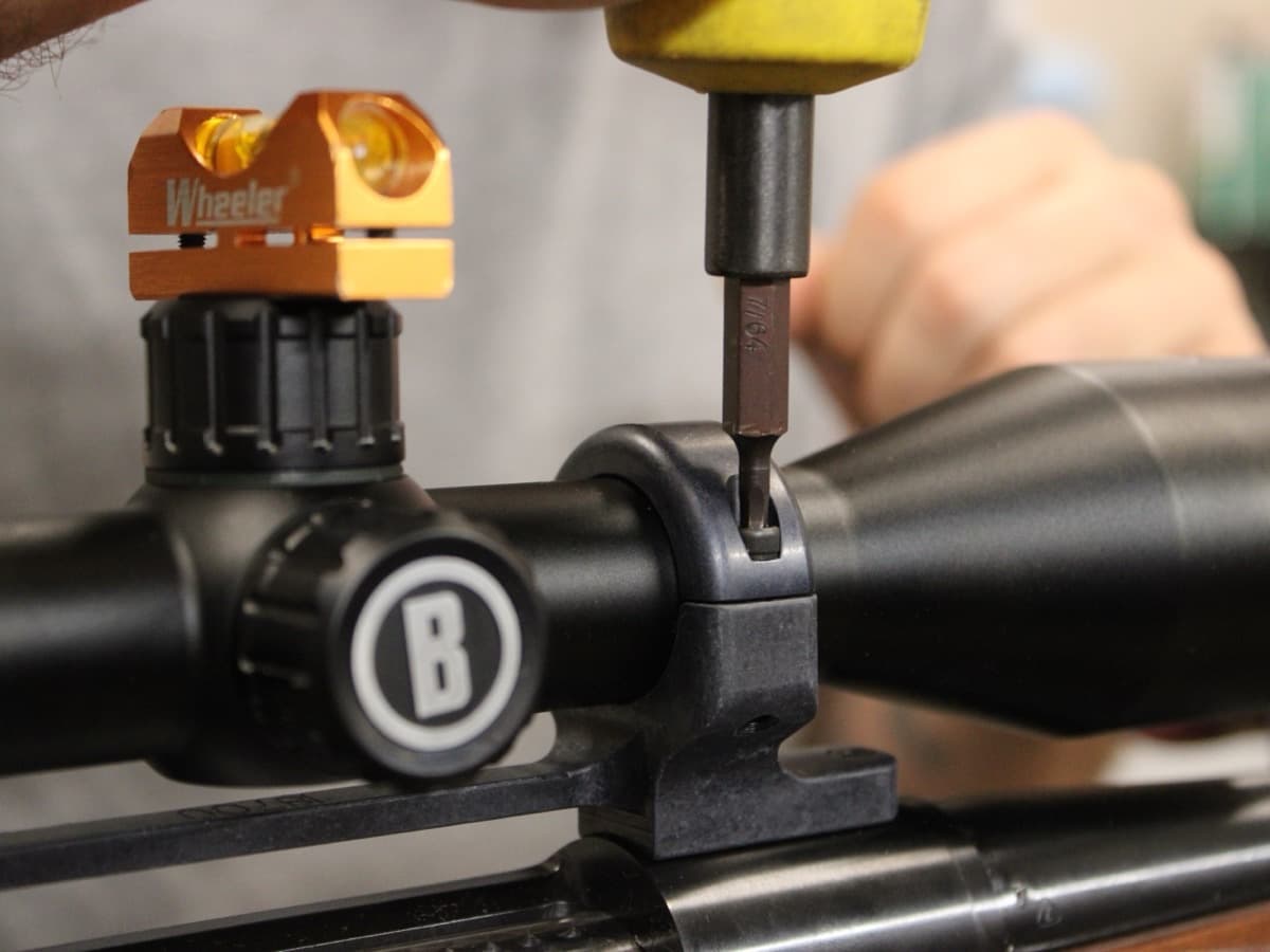 Scope and optic mounting service on a rifle platform