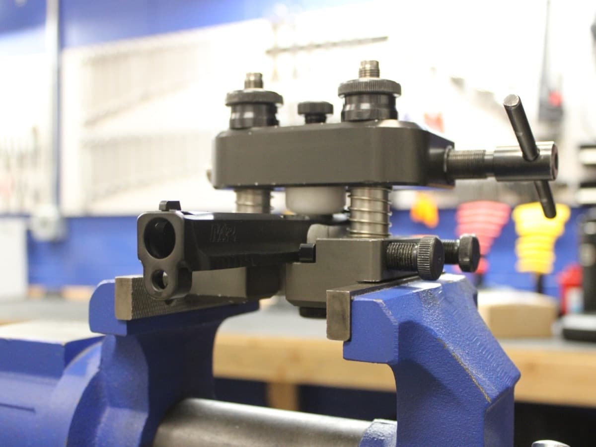 Professional sight installation tools and handgun sight work