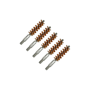 Bronze Gun Bore Cleaning Brush .38 / .357 / 9mm Caliber Pistol (5-pack)